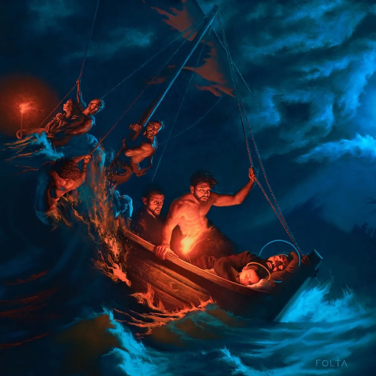 Daniel F.'s painting after Evolve