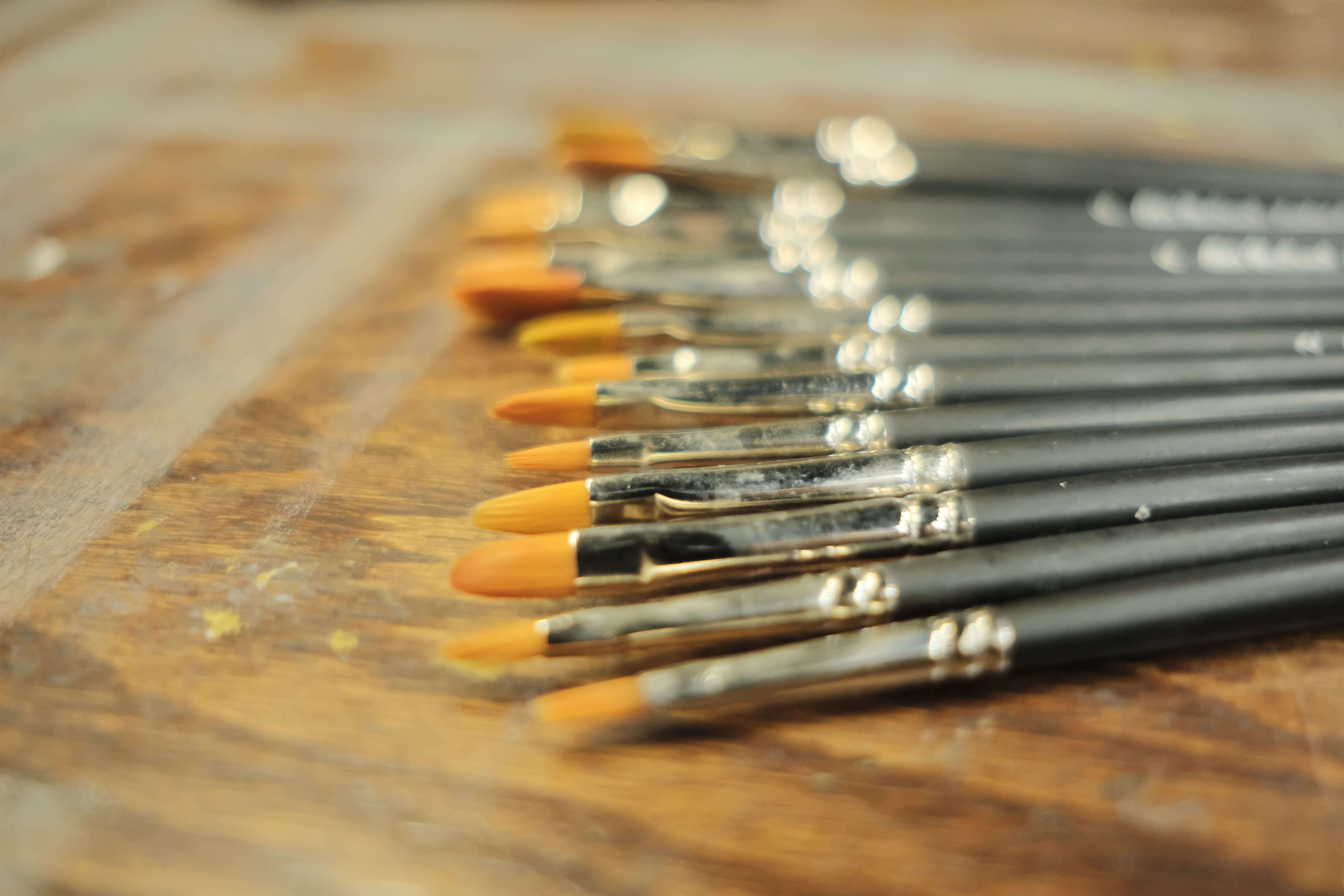 Top 4 Oil Painting Brushes for Artists