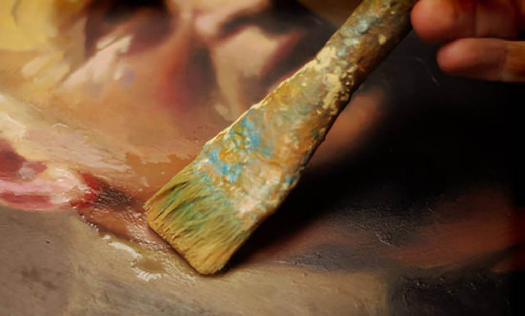 effect of varnishing too early for oil painting durability