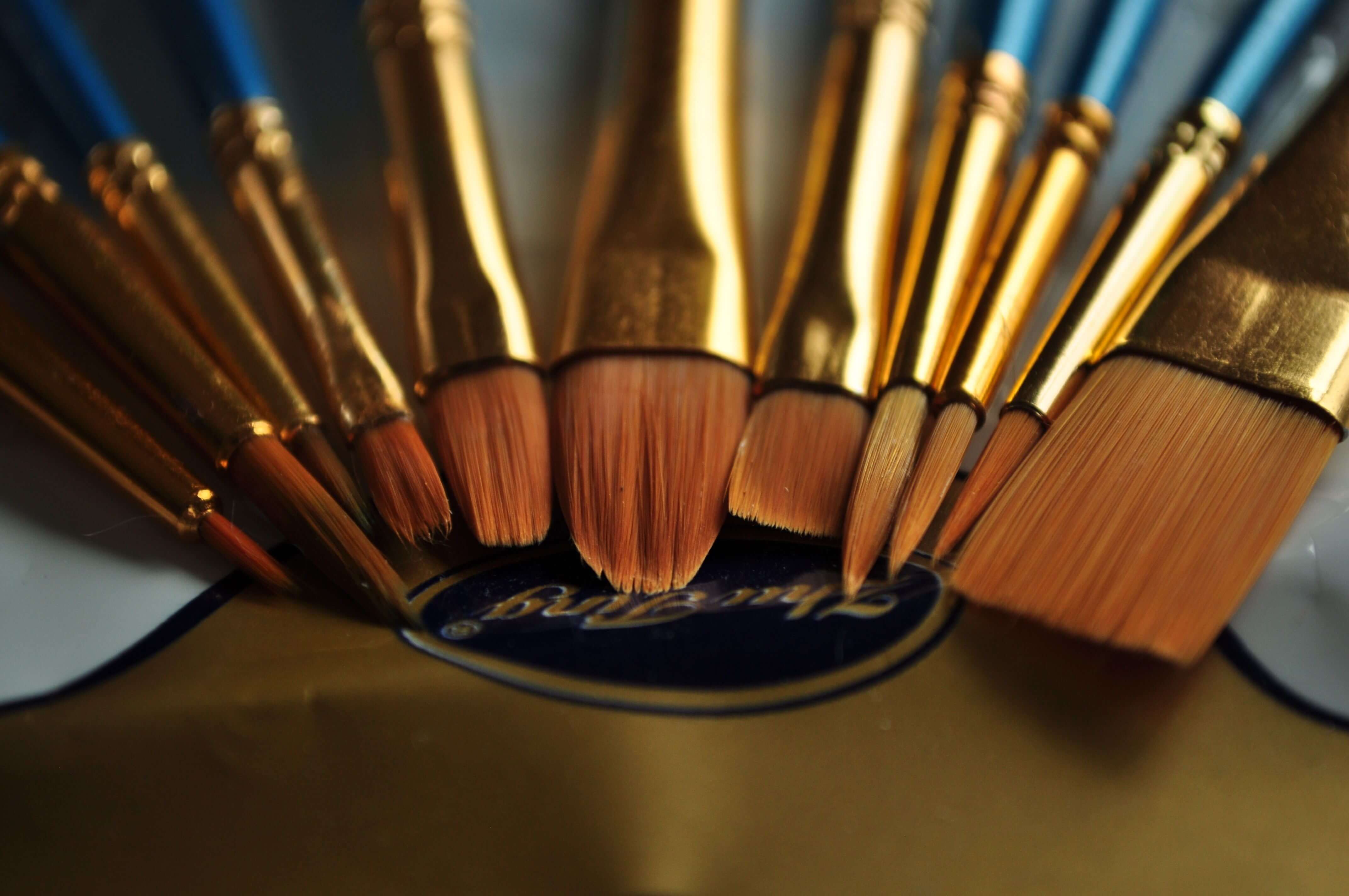 Different Types of Oil Paint Brushes - Provence for Painters