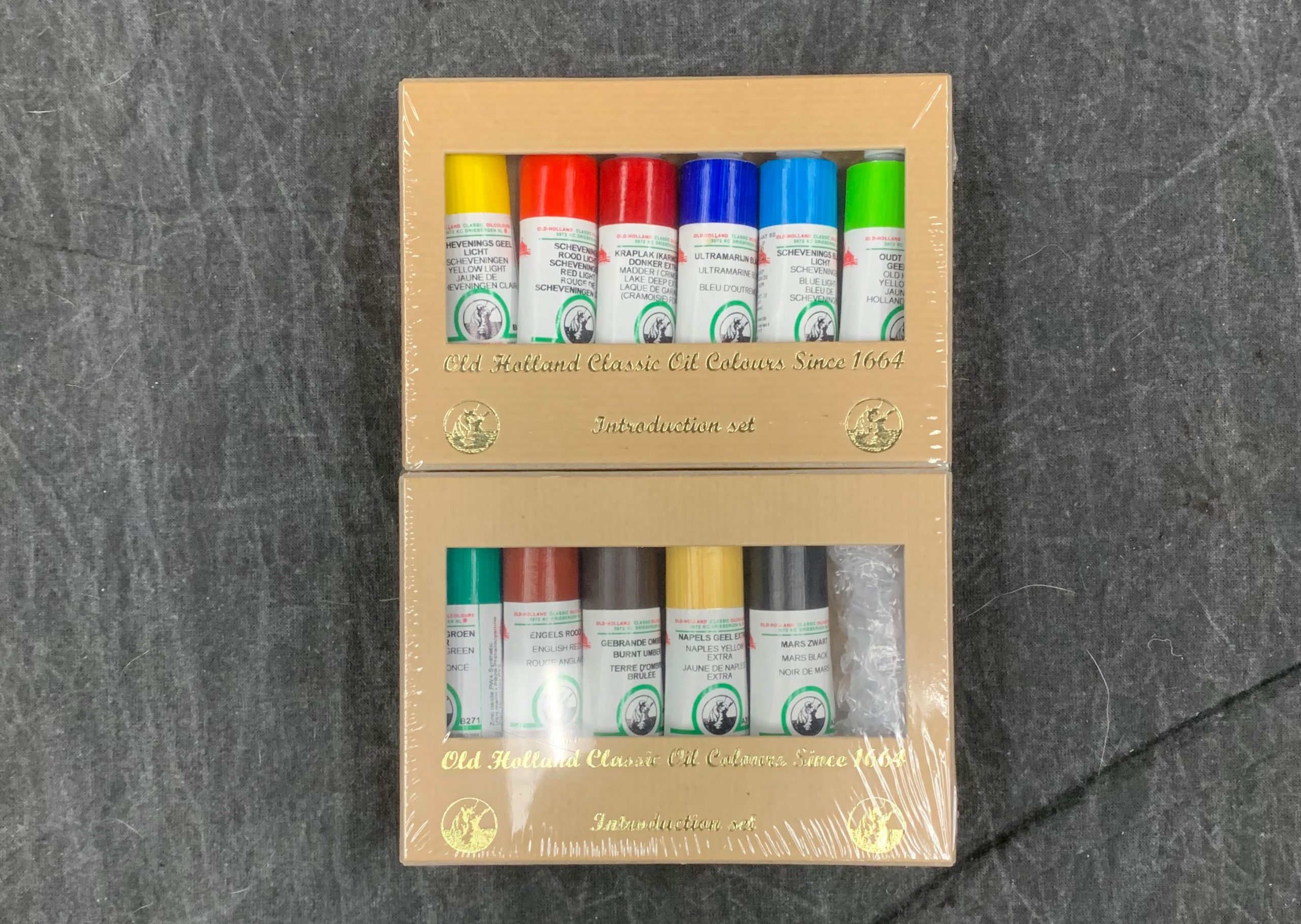 Choose high quality oil paints in order to start your education off properly! This Old Holland set is the palette that Evolve students begin with.