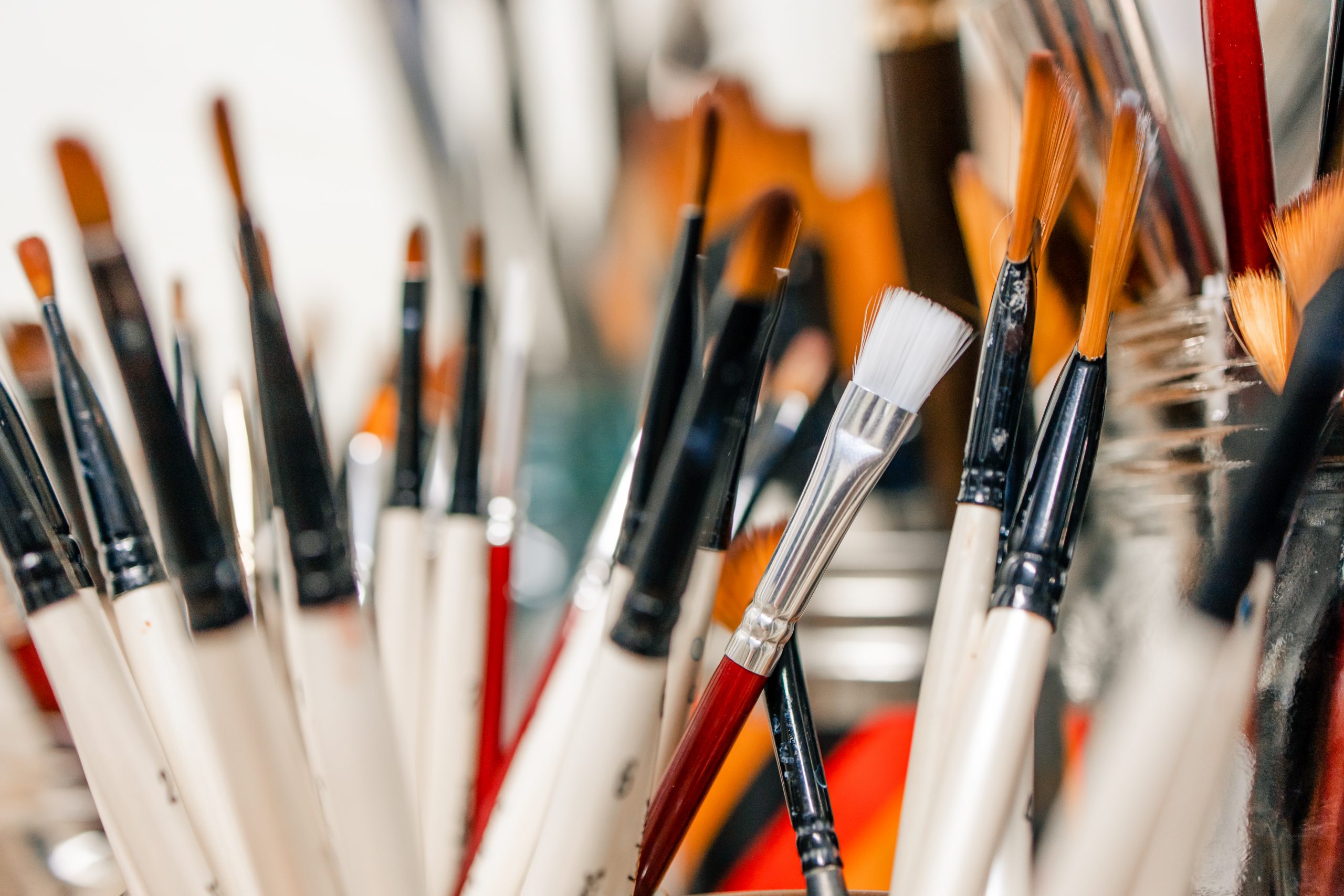 how to clean oil paint brushes
