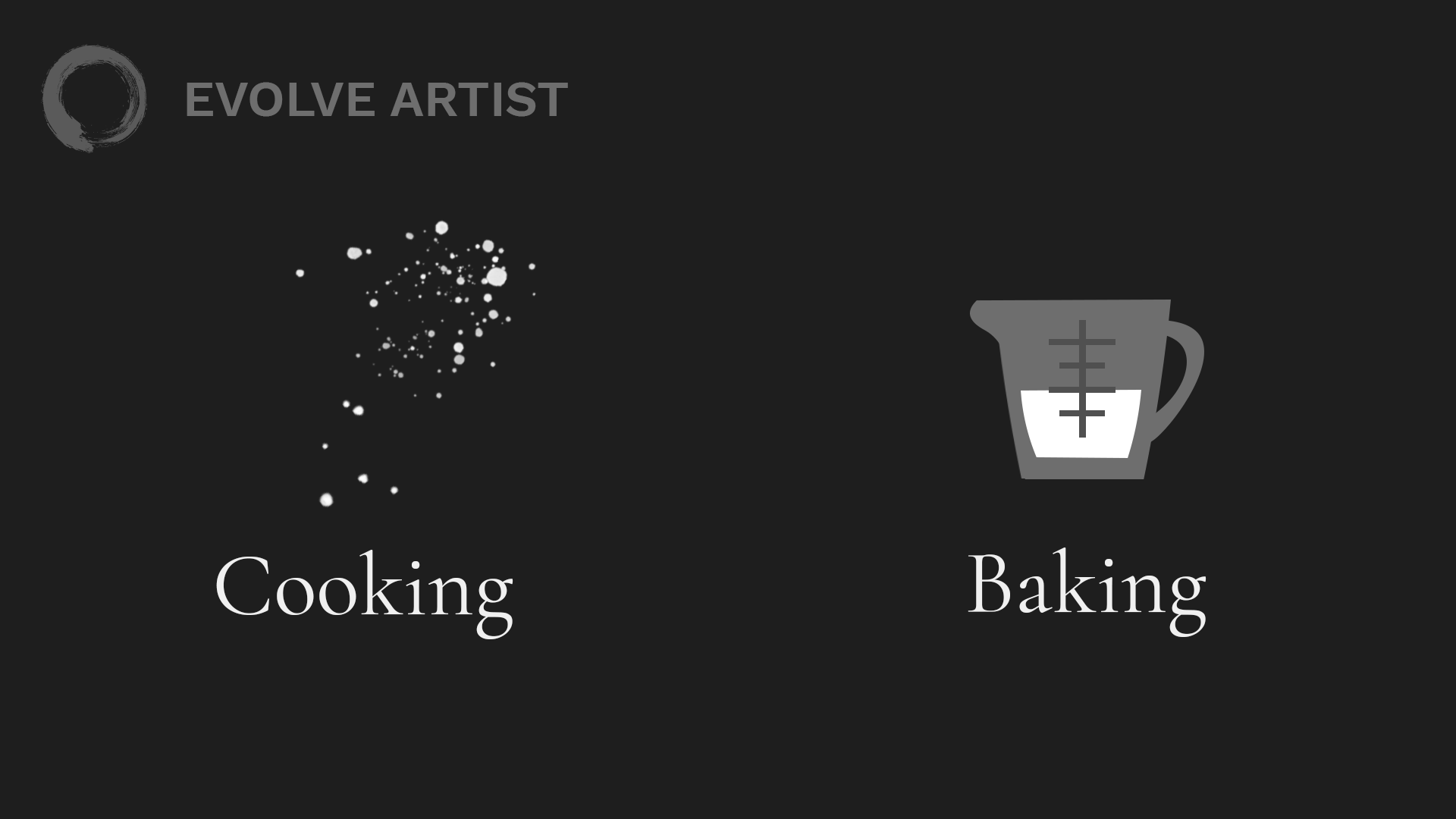 Proportional drawing is precise like baking