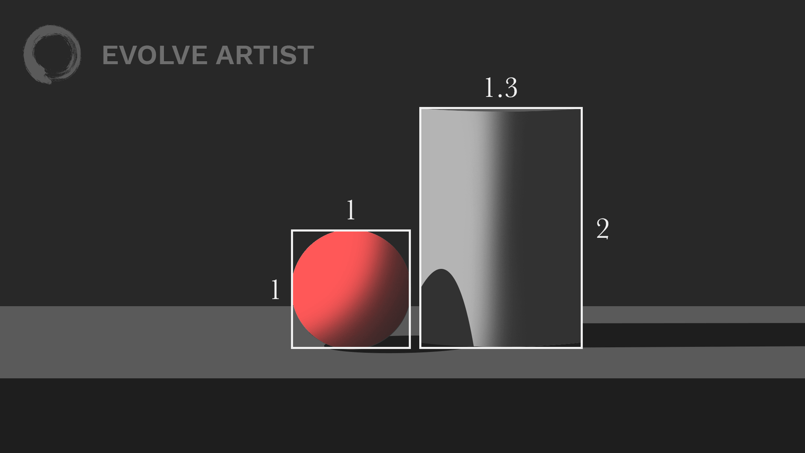 Images can be scaled without altering the accuracy of its proportions with Evolve’s proportional drawing method. 