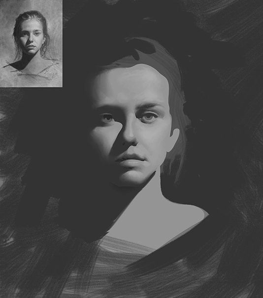 As you're learning, start in grayscale to keep things simple.
