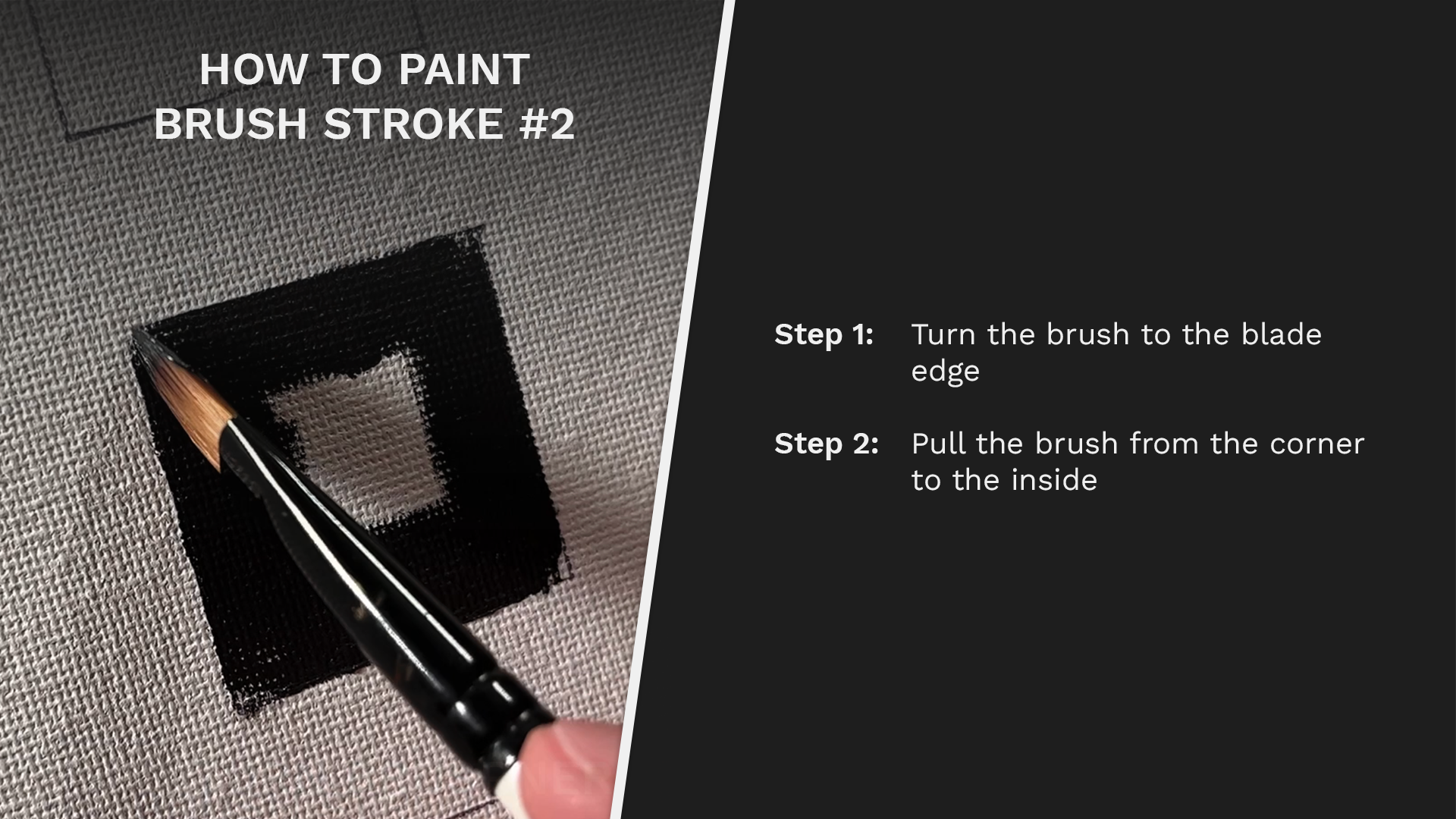 You can return to the original lesson materials to remind yourself of the basics, like brush strokes. 