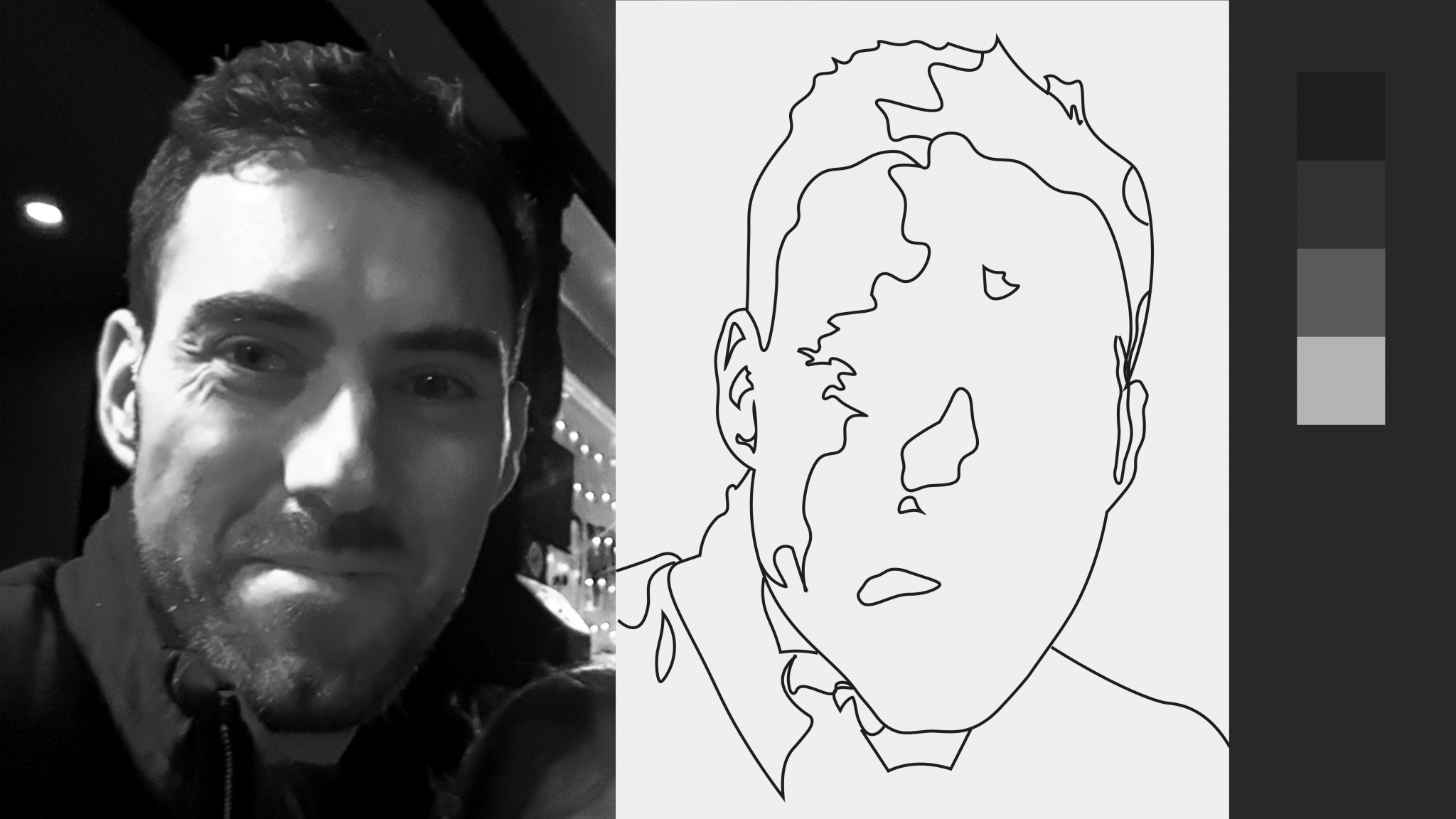 How to Paint a Grayscale Portrait Using the Evolve Method — Evolve Artist