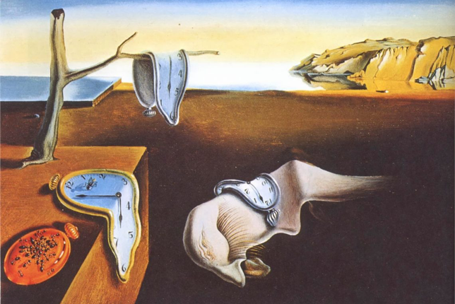 Time is our most valuable asset. Is learning how to paint on YouTube the best use of your precious time? (The Persistence of Time, 1931. Salvador Dali) 