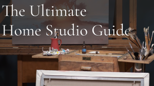 Everything you need to know about how to set up your home art studio.