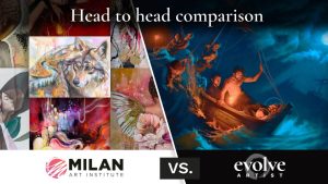 We're comparing Milan Art Institute vs. Evolve Artist! Which course gives you the pro-art skills you need to be a professional artist?