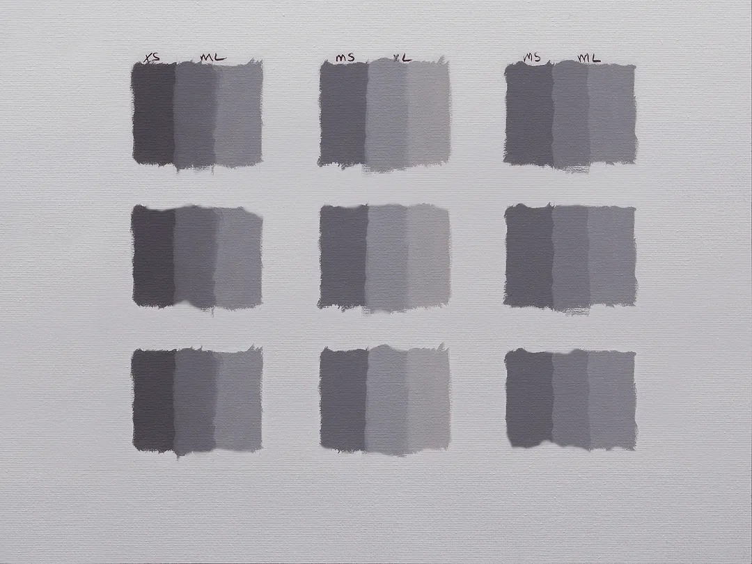 Student painting 1 of 14 from Block 1: Grayscale Fundamentals