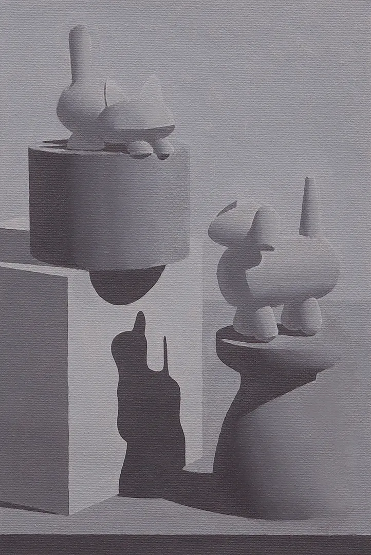 Student painting 8 of 14 from Block 1: Grayscale Fundamentals