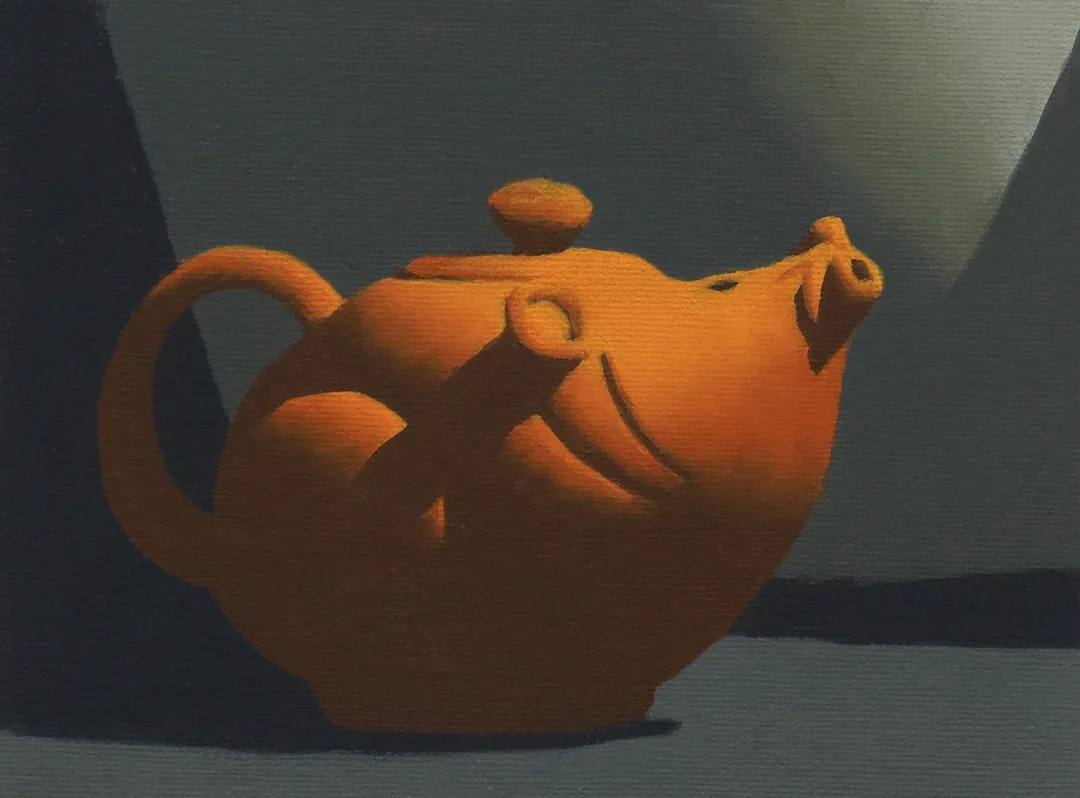 Student painting 3 of 10 from Block 2: Color Fundamentals