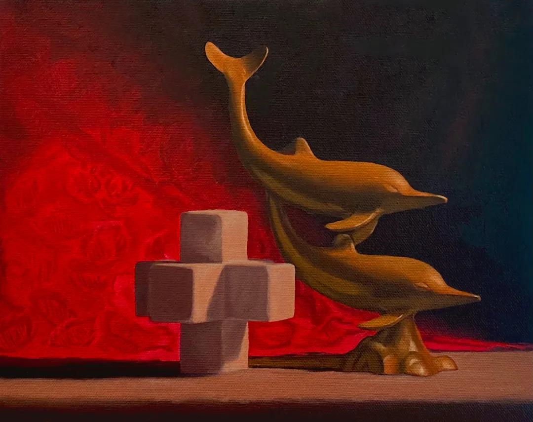 Student painting 6 of 10 from Block 2: Color Fundamentals