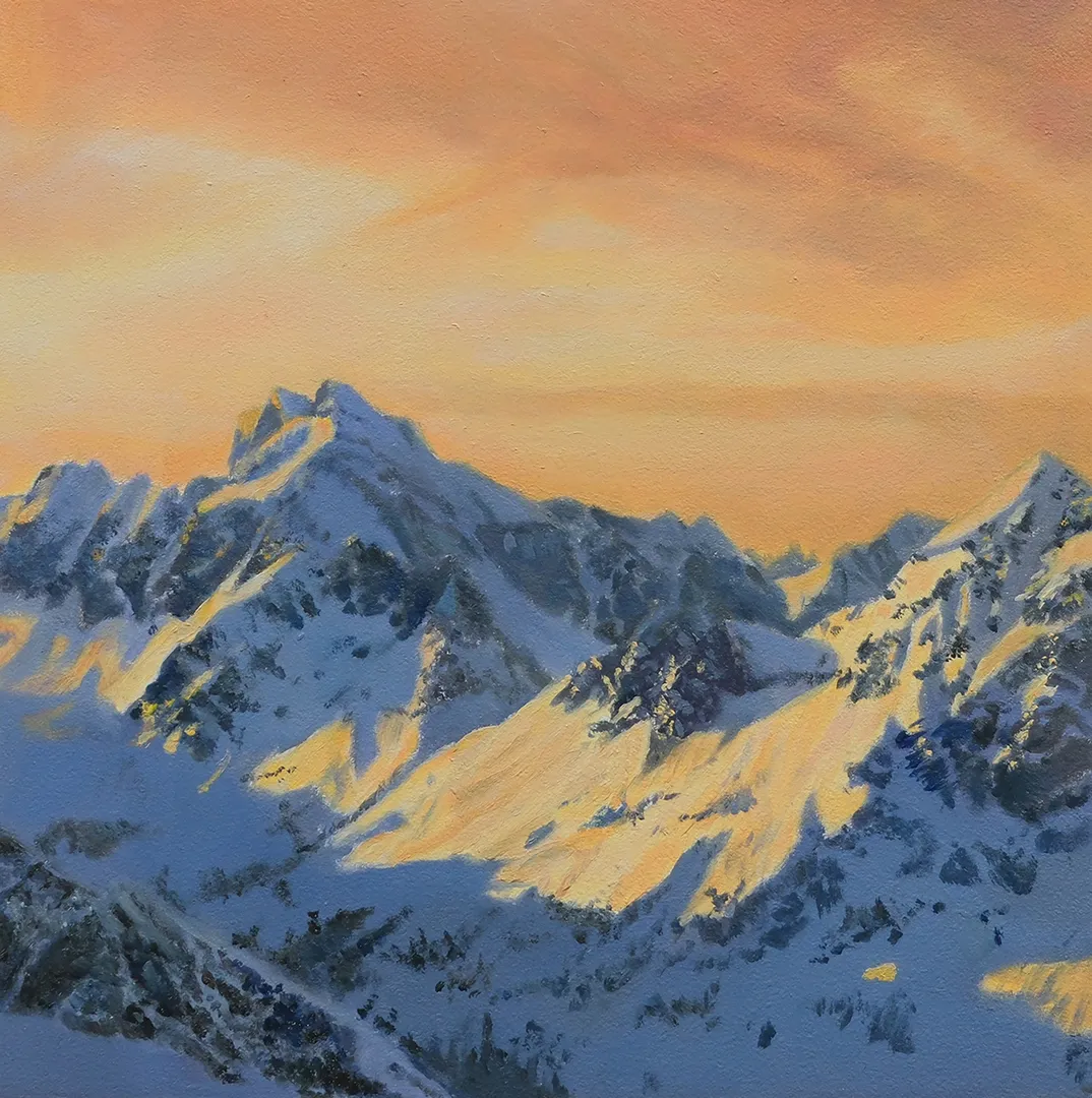 Student painting 2 of 6 from Block 3: Hyperrealism