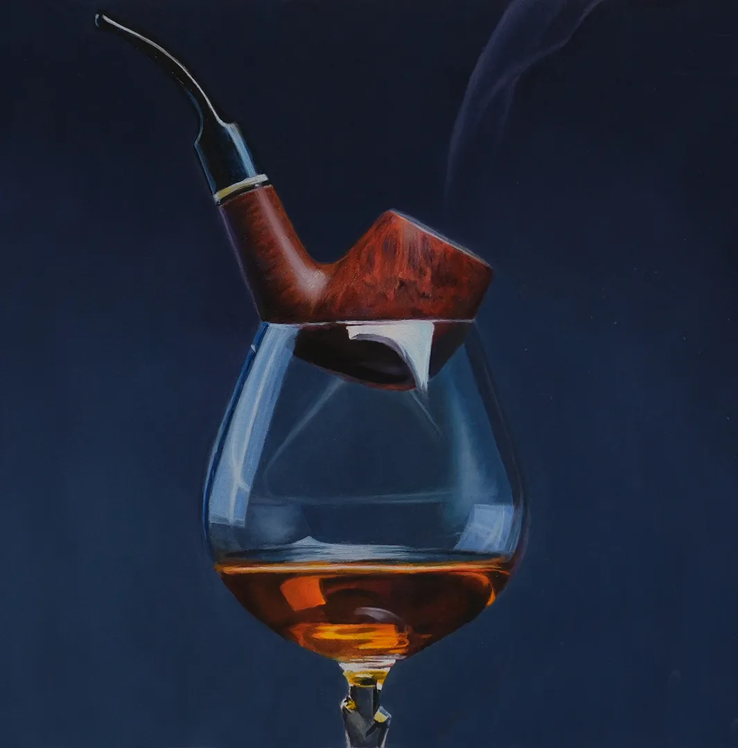 Student painting 3 of 6 from Block 3: Hyperrealism